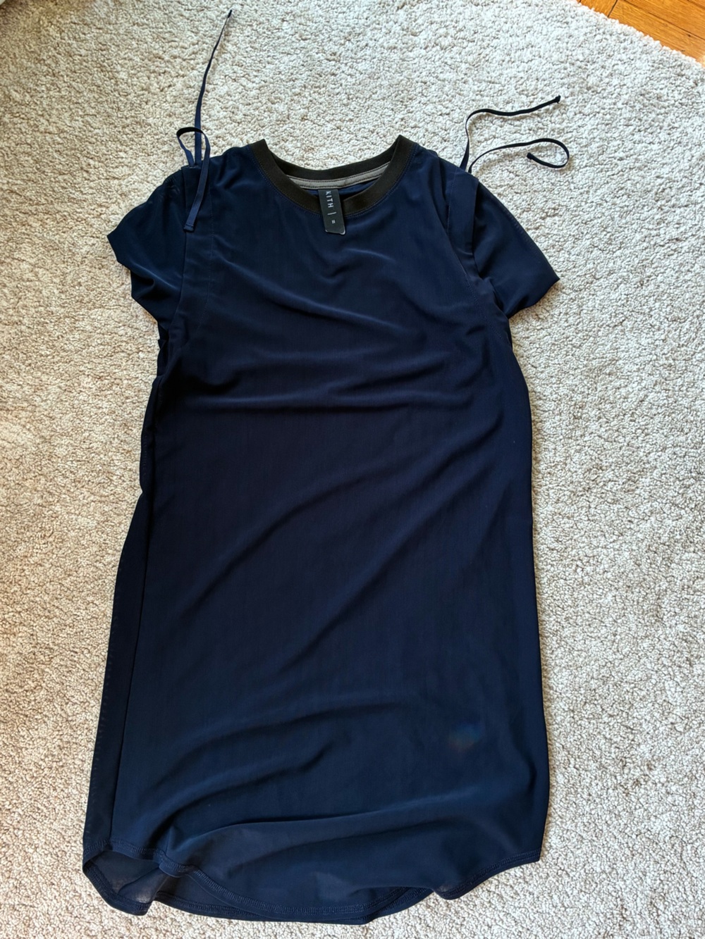 Kith Navy Short-Sleeve Crewneck Tee